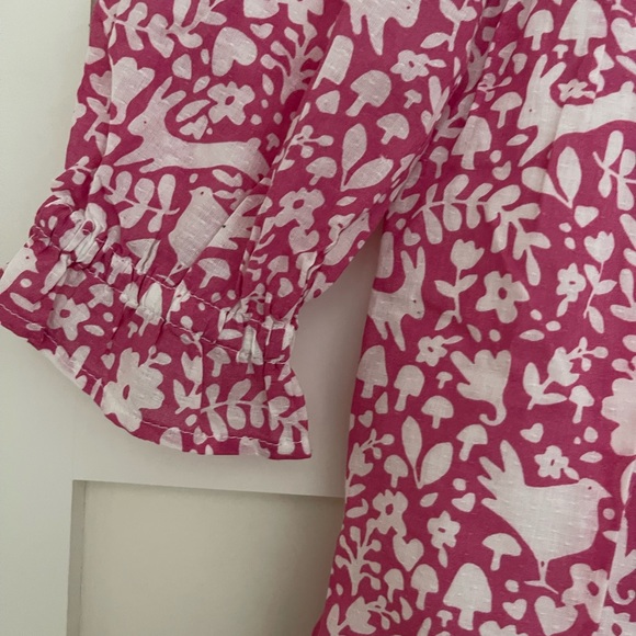 Mini Boden Pink Spring Dress, size 5-6Y - Picture 3 of 7